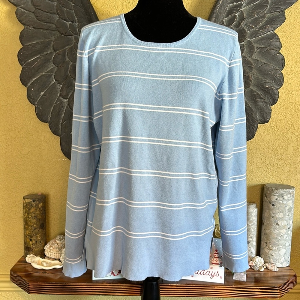 Kirkland Crew Neck Striped Sweater